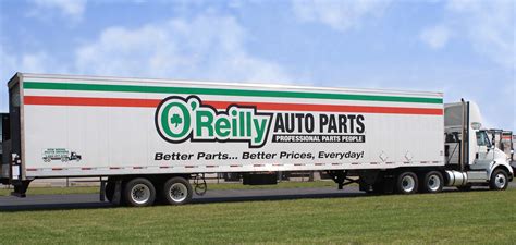 o'reilly auto parts truck driver